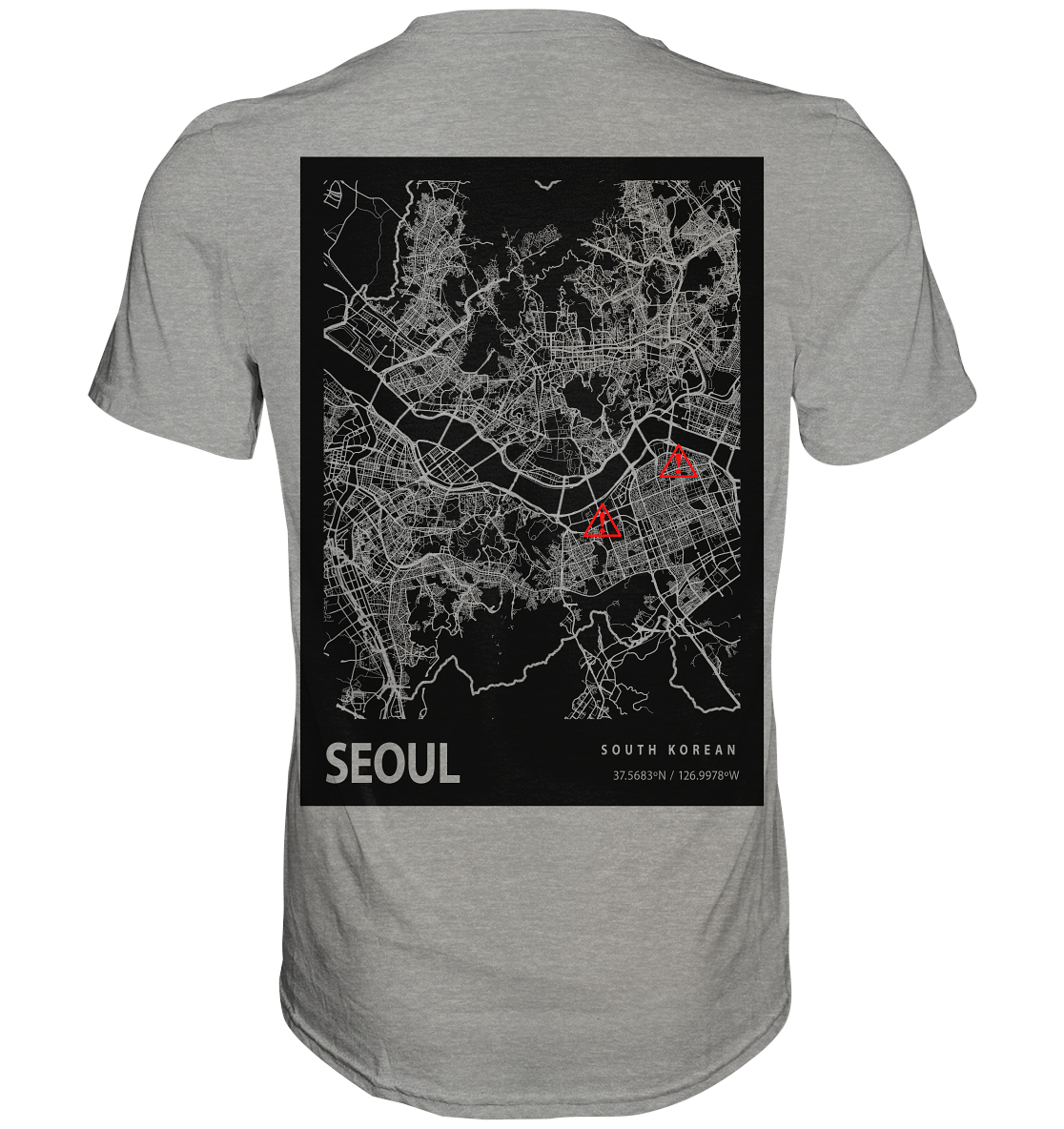 SEOUL Standorte  - Premium Shirt