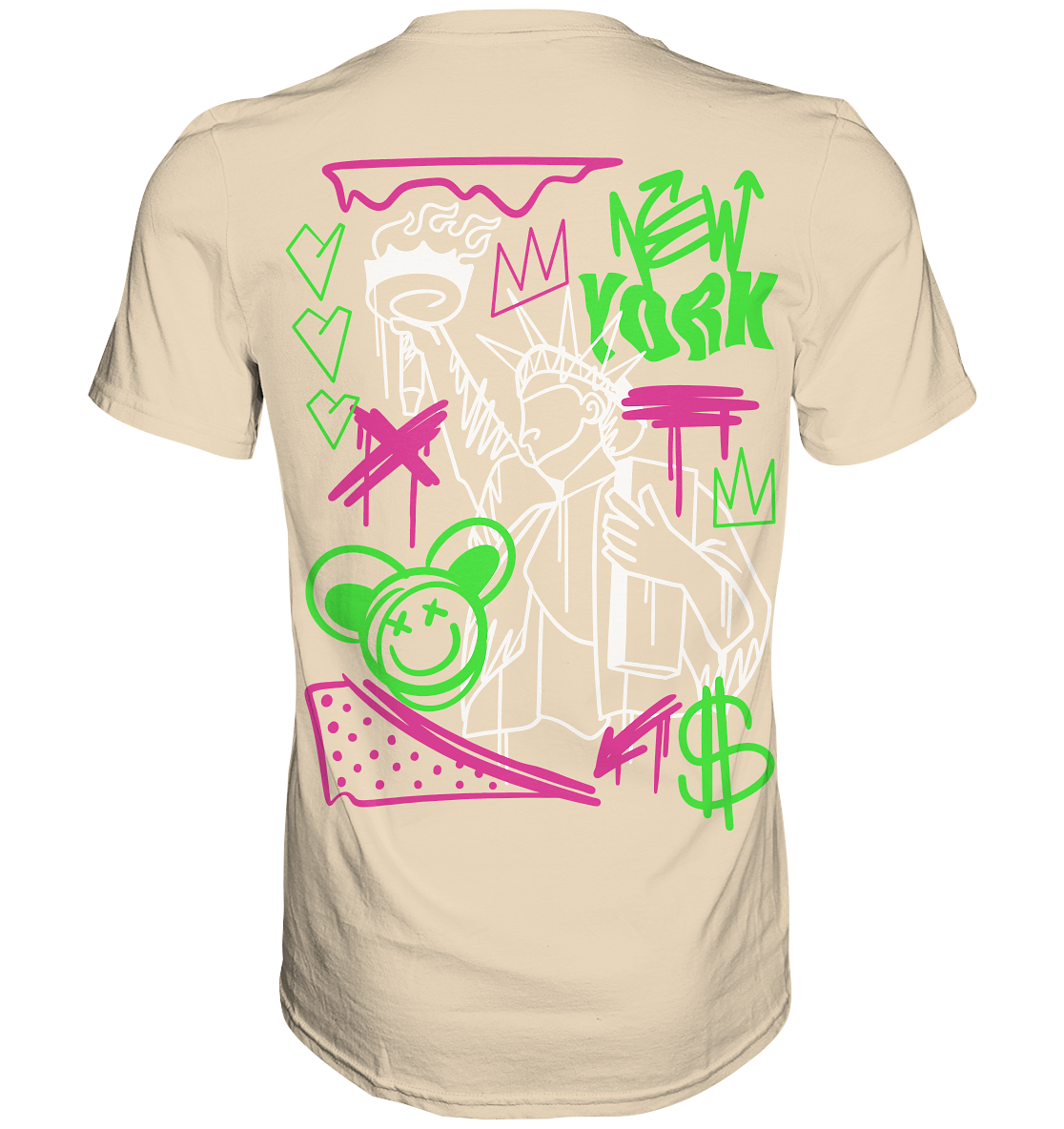 New York Graffiti Street - Premium Shirt