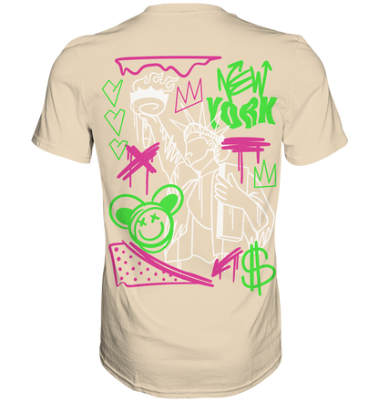 New York Graffiti Street - Premium Shirt