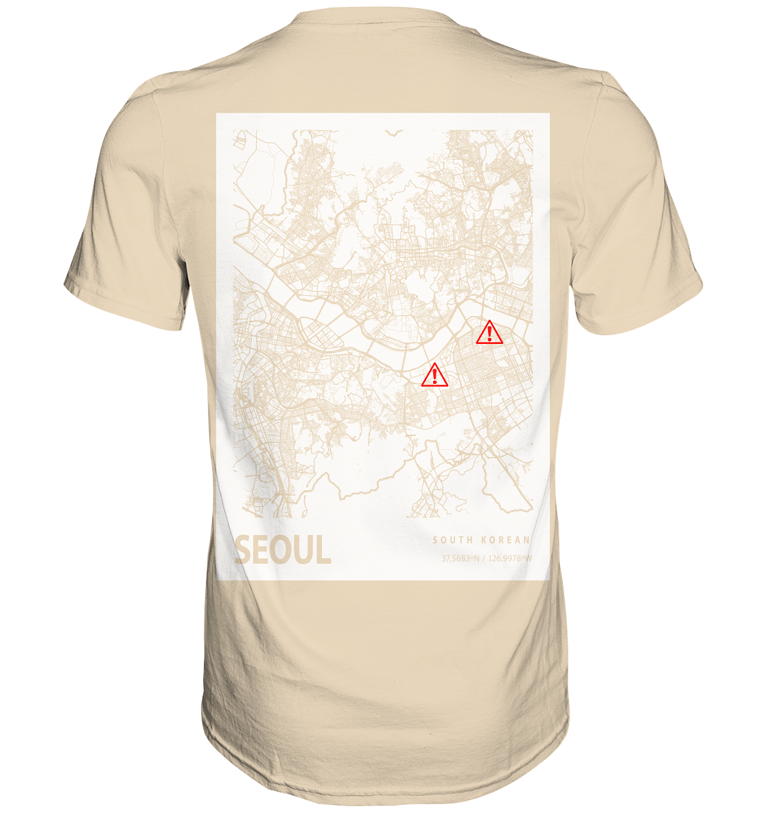 SEOUL Standorte  - Premium Shirt