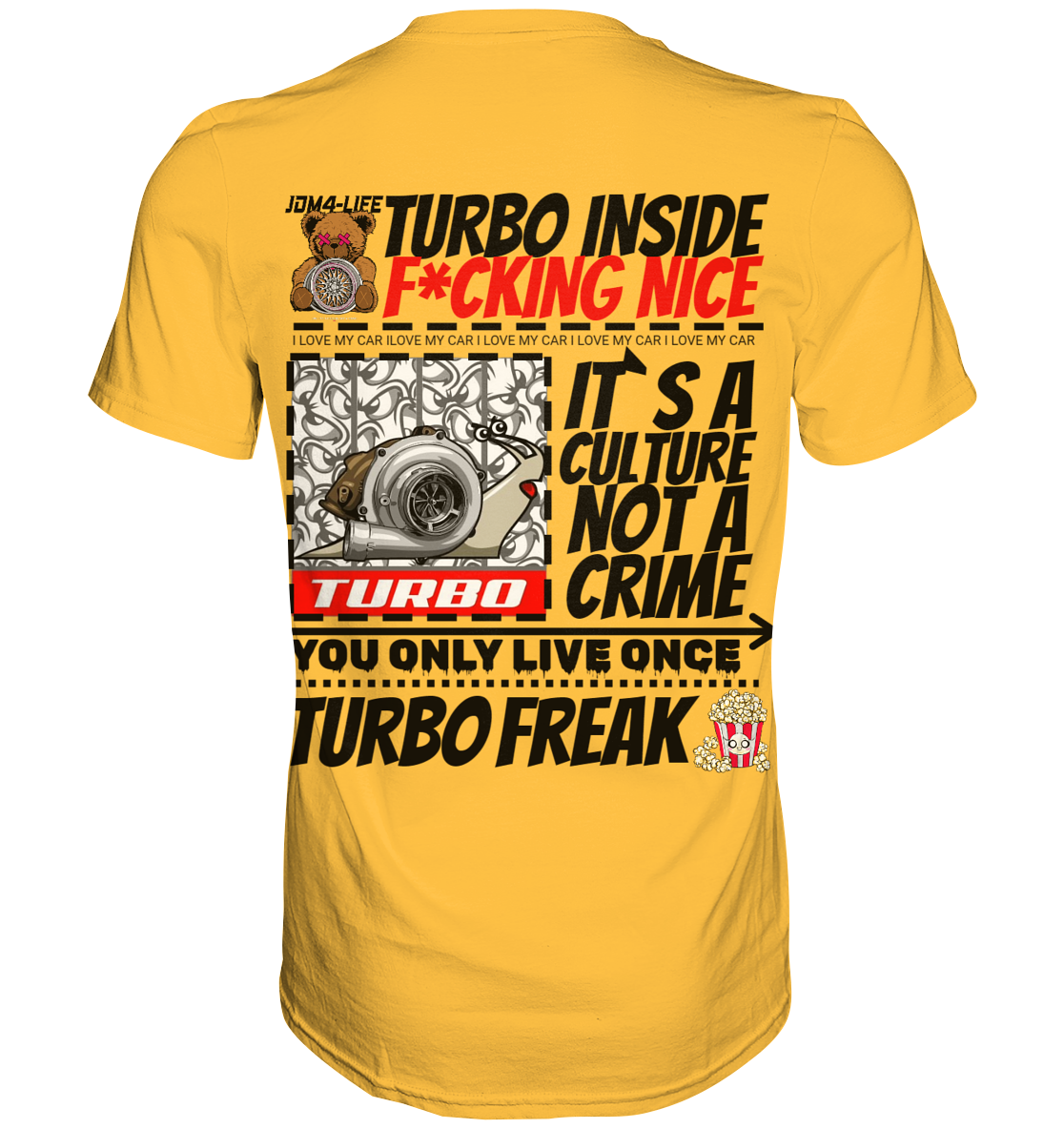Turbo Inside snake  - Premium Shirt
