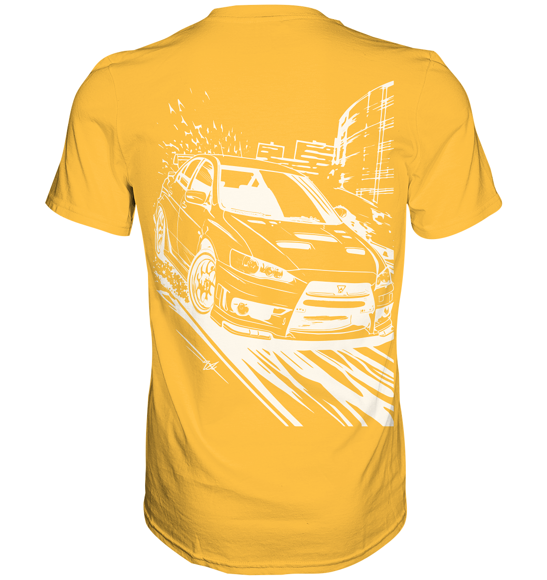 Lancer Zeichnung Street  - Premium Shirt