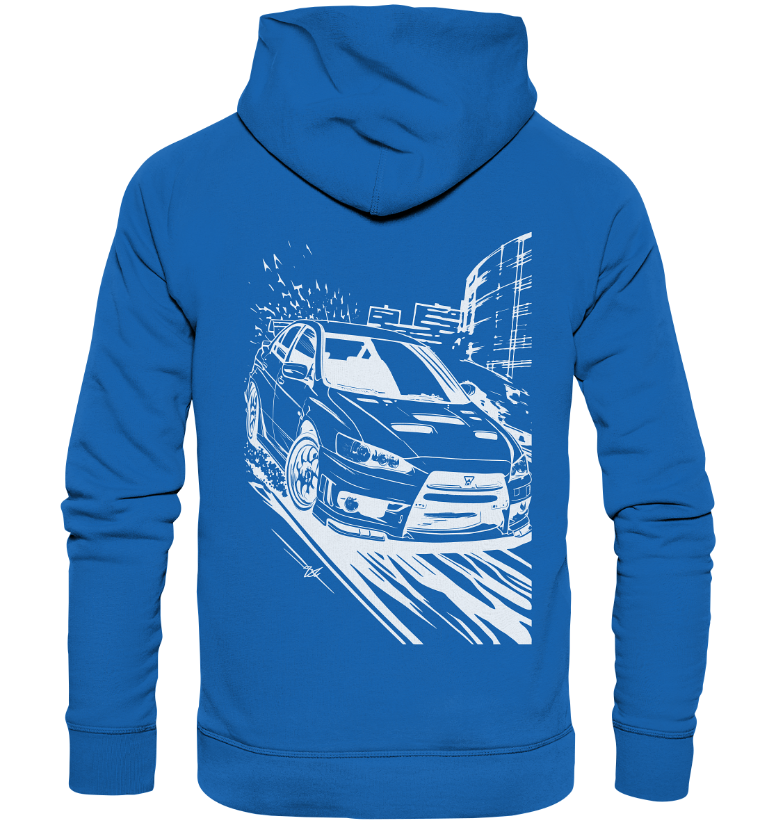 Lancer Zeichnung Street  - Premium Unisex Hoodie