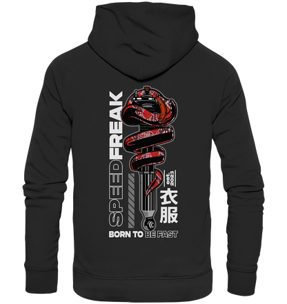 Coiled Static Snake - Premium Unisex Hoodie