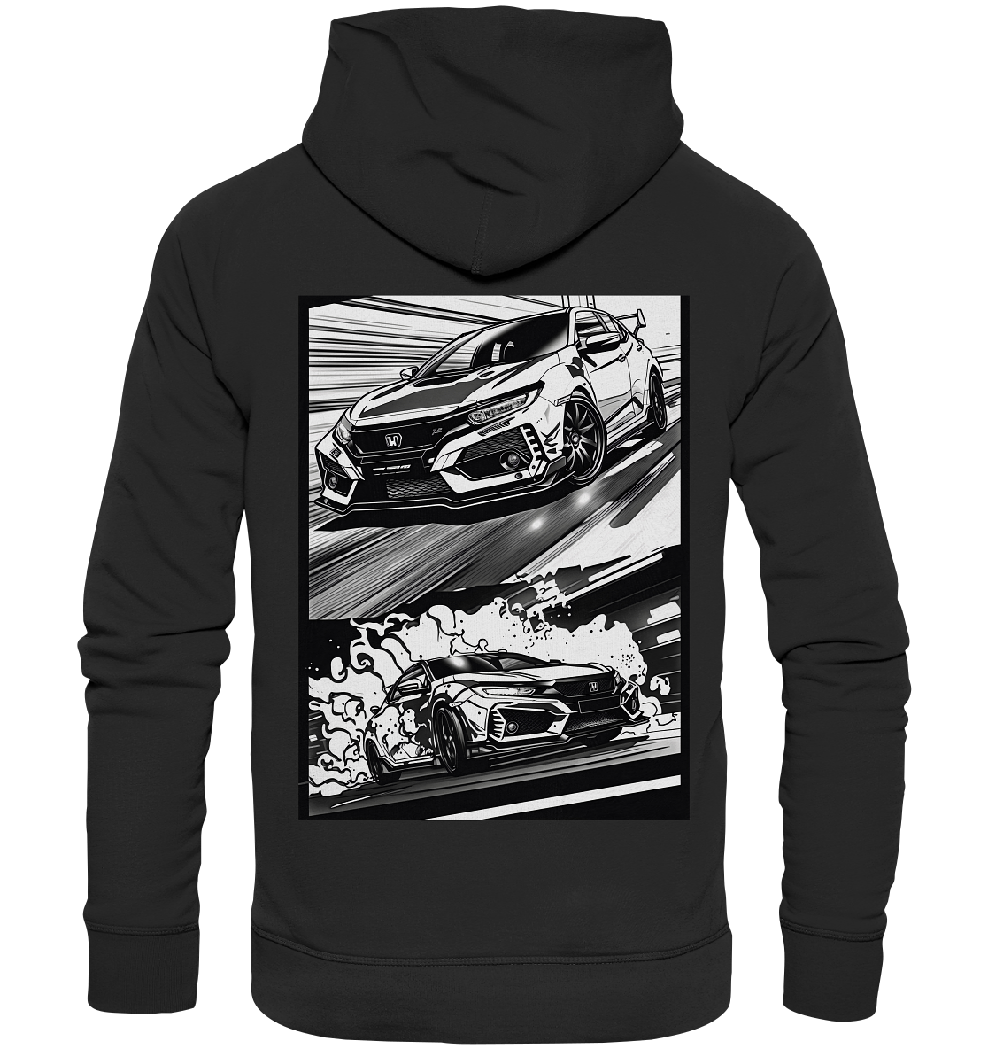 Type R Track - Premium Unisex Hoodie