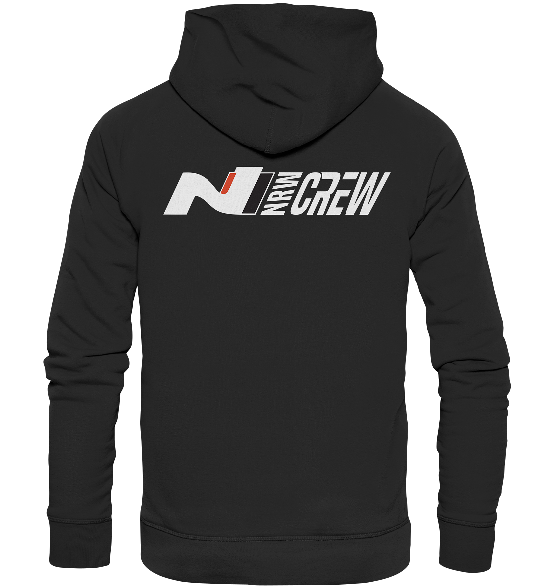 #N_NRW_CREW mit Name beidseitig  - Premium Unisex Hoodie