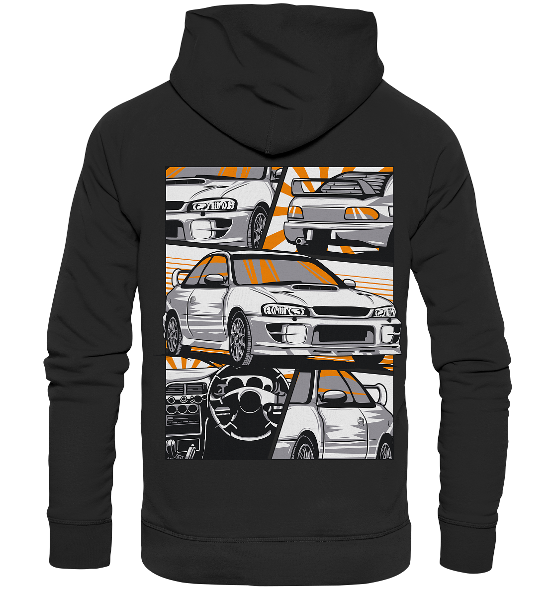 GC8 Comic Collage - Premium Unisex Hoodie