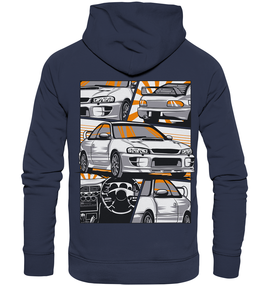 GC8 Comic Collage - Premium Unisex Hoodie