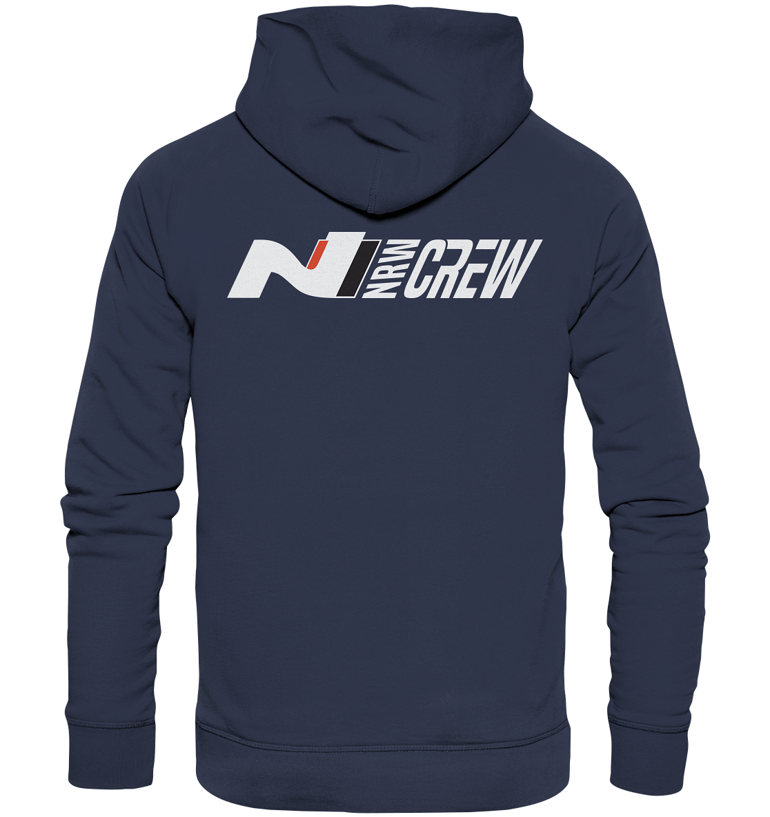 #N_NRW_CREW mit Name beidseitig  - Premium Unisex Hoodie