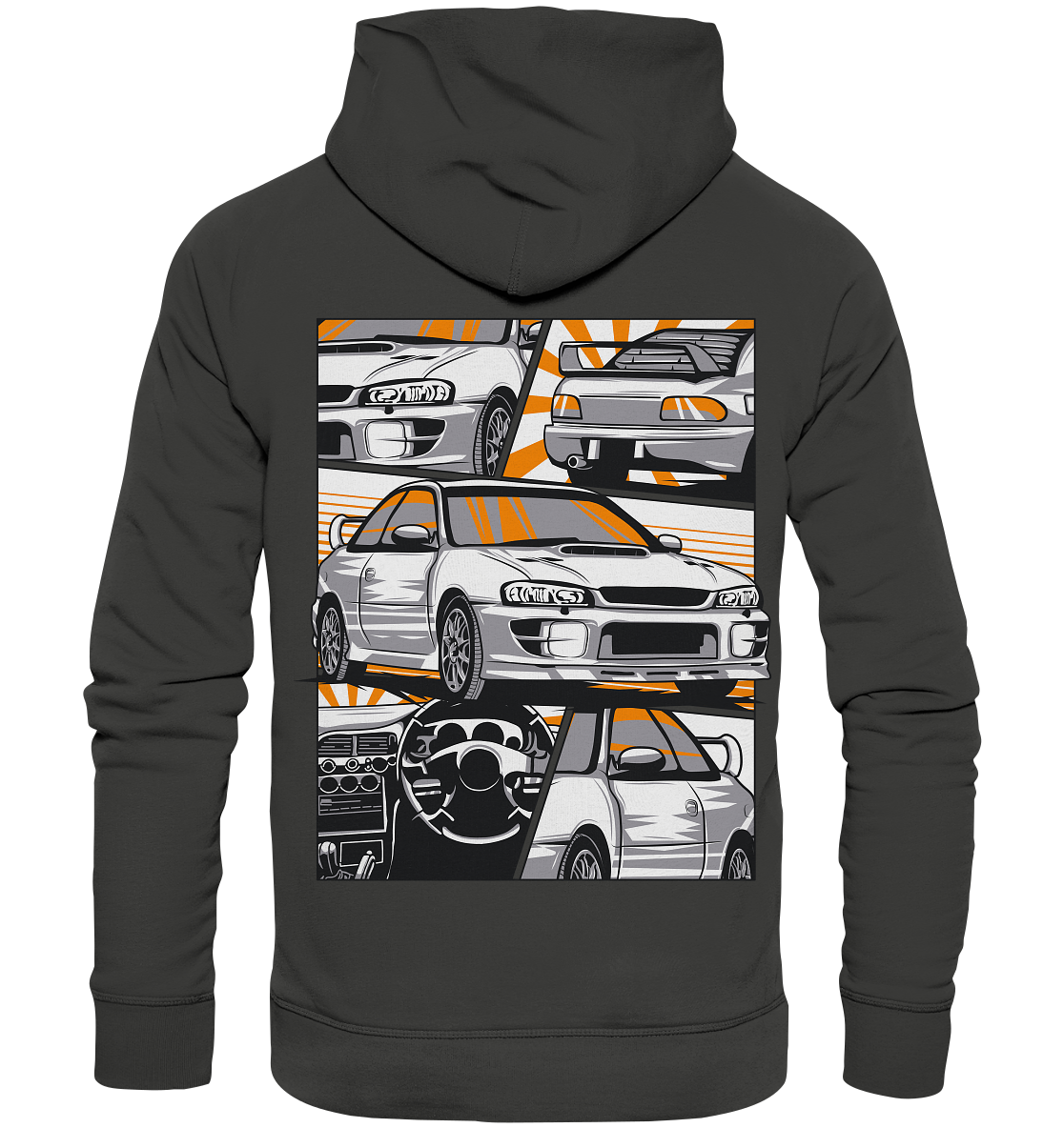 GC8 Comic Collage - Premium Unisex Hoodie