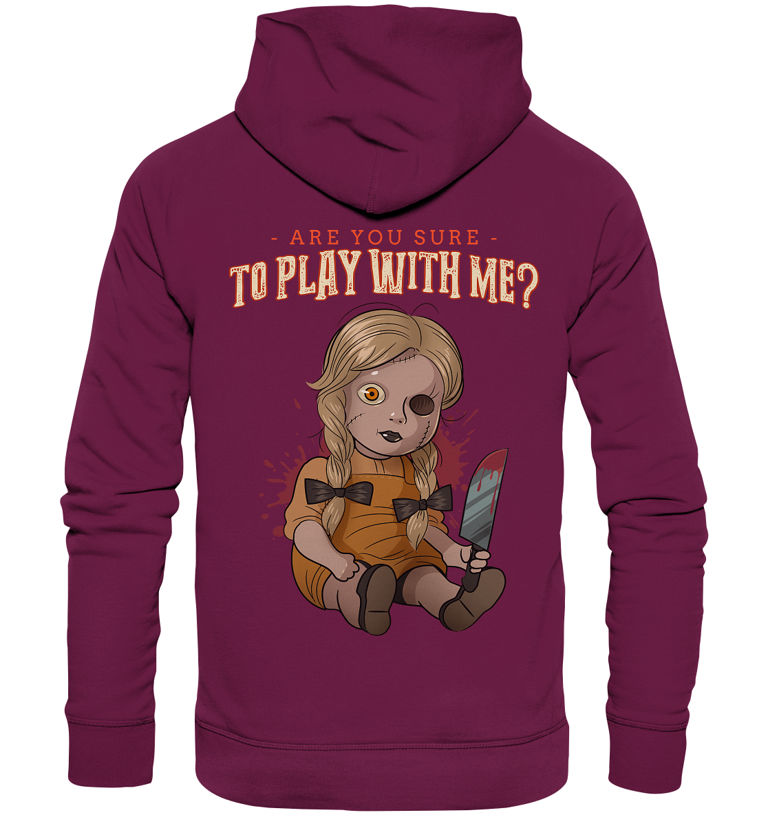 ARe you sure to play with me ? - Premium Unisex Hoodie