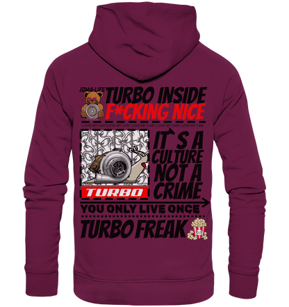 Turbo Inside snake  - Premium Unisex Hoodie