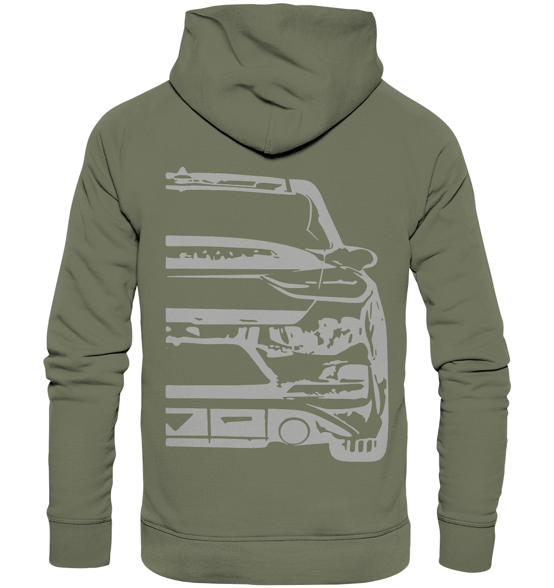 Fastback Heck  - Premium Unisex Hoodie