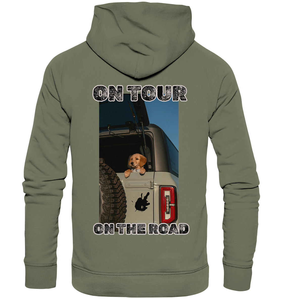 Puppy on Tour  - Premium Unisex Hoodie