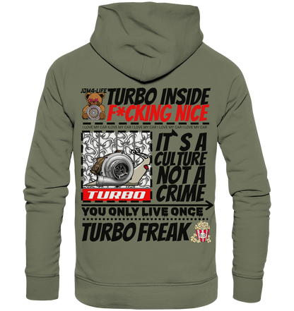 Turbo Inside snake  - Premium Unisex Hoodie