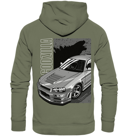 R-34 Godzilla - Premium Unisex Hoodie