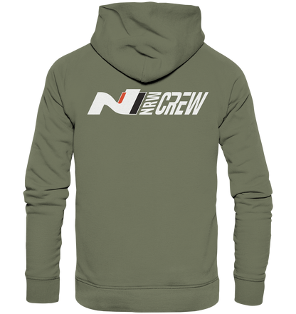 #N_NRW_CREW mit Name beidseitig  - Premium Unisex Hoodie