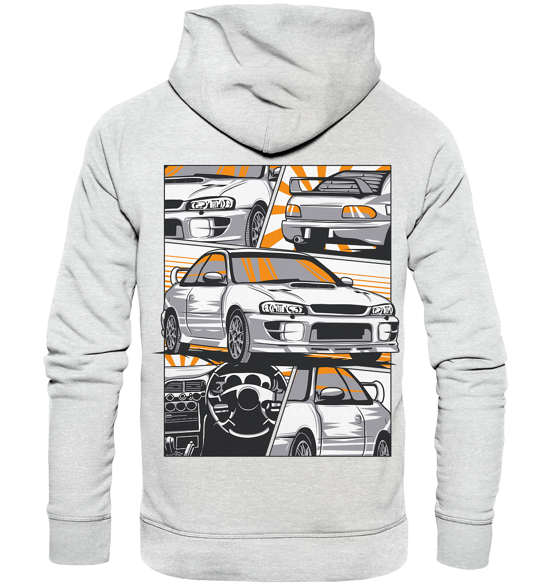 GC8 Comic Collage - Premium Unisex Hoodie