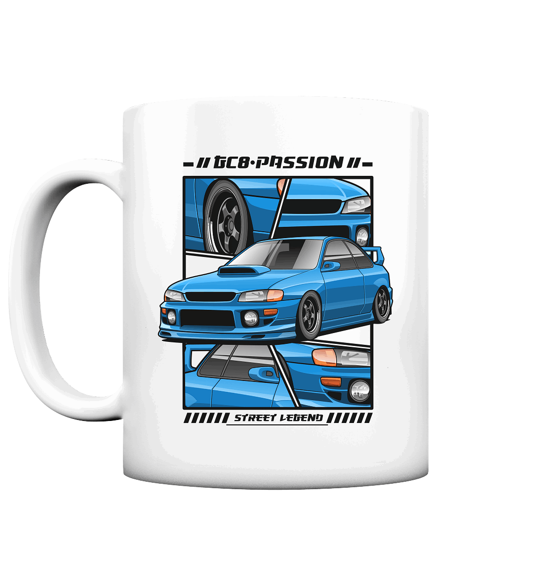 GC8 Passion Collage - Tasse matt