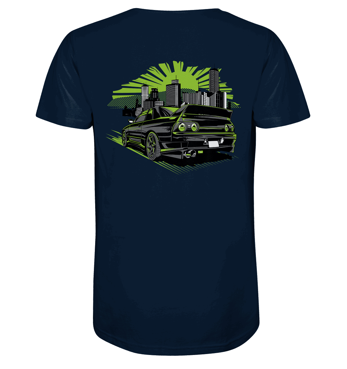 R-32 Skyline - V-Neck Shirt