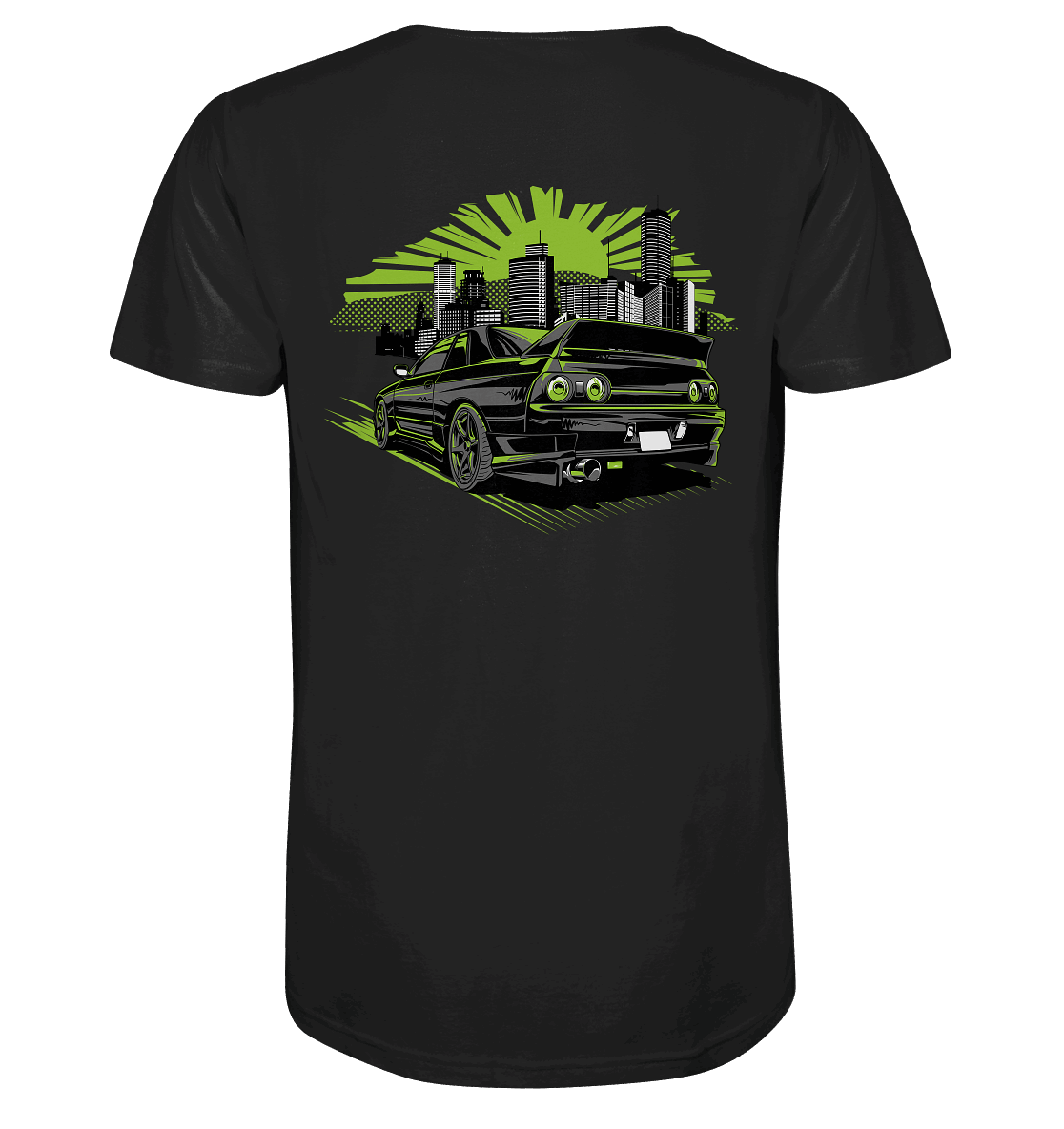 R-32 Skyline - V-Neck Shirt