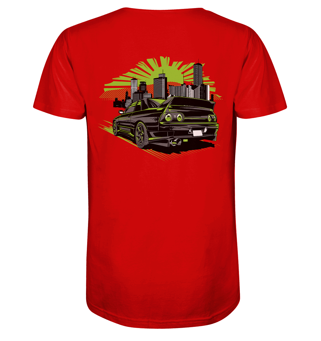 R-32 Skyline - V-Neck Shirt