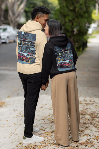 JDM4-Life Comic Pursuit - Basic Unisex Hoodie