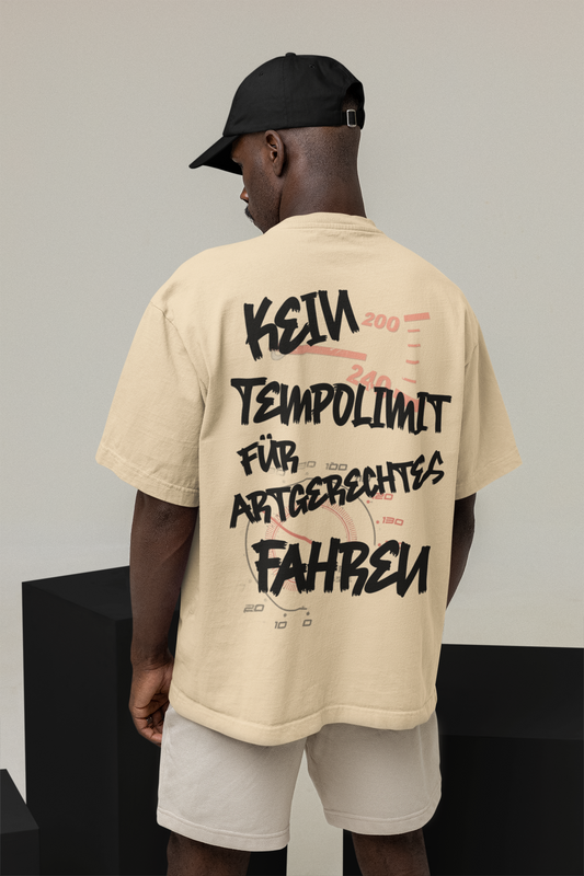 Kein Tempolimit -Artgerechtes fahren - Premium Shirt