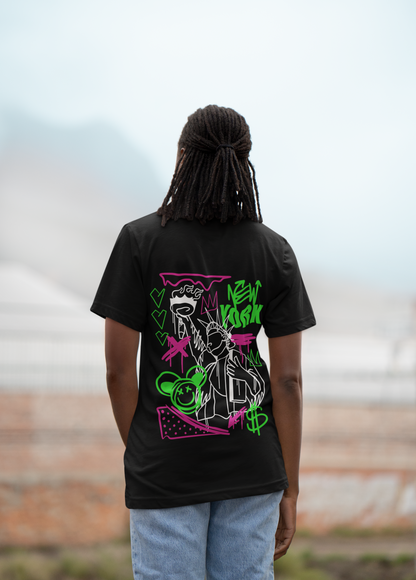 New York Graffiti Street - Ladies Premium Shirt