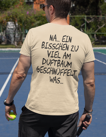 Bisschen viel am Duftbaum geschnüffelt.. - Premium Shirt