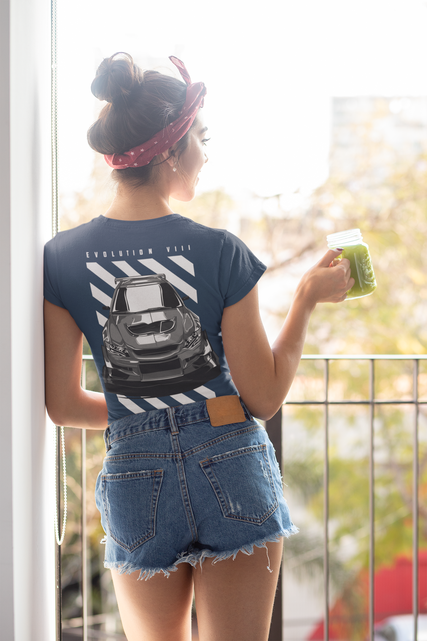 Evo 8 Time Attack - Ladies Premium Shirt