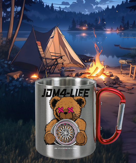 JDM4-Life "Rim" Teddy - Edelstahl Tasse