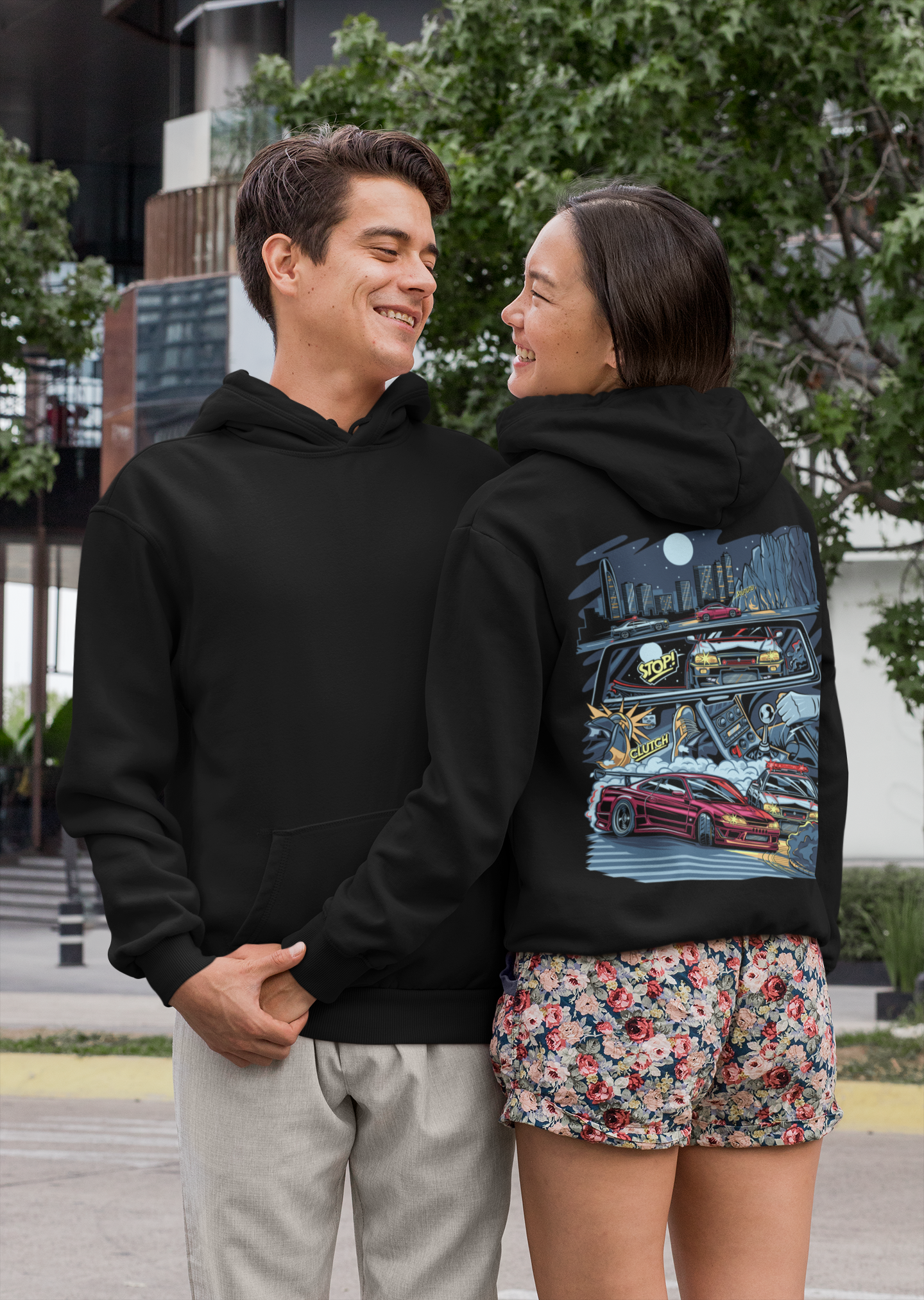 JDM4-Life Comic Pursuit - Basic Unisex Hoodie