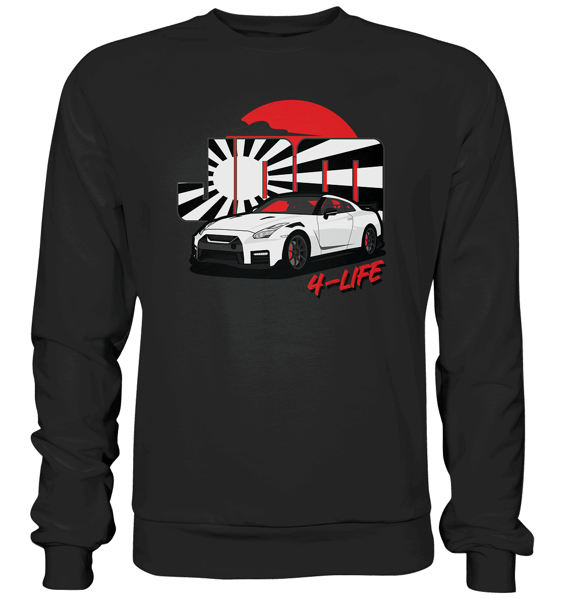 JDM4-Life R35 Merch - Basic Sweatshirt