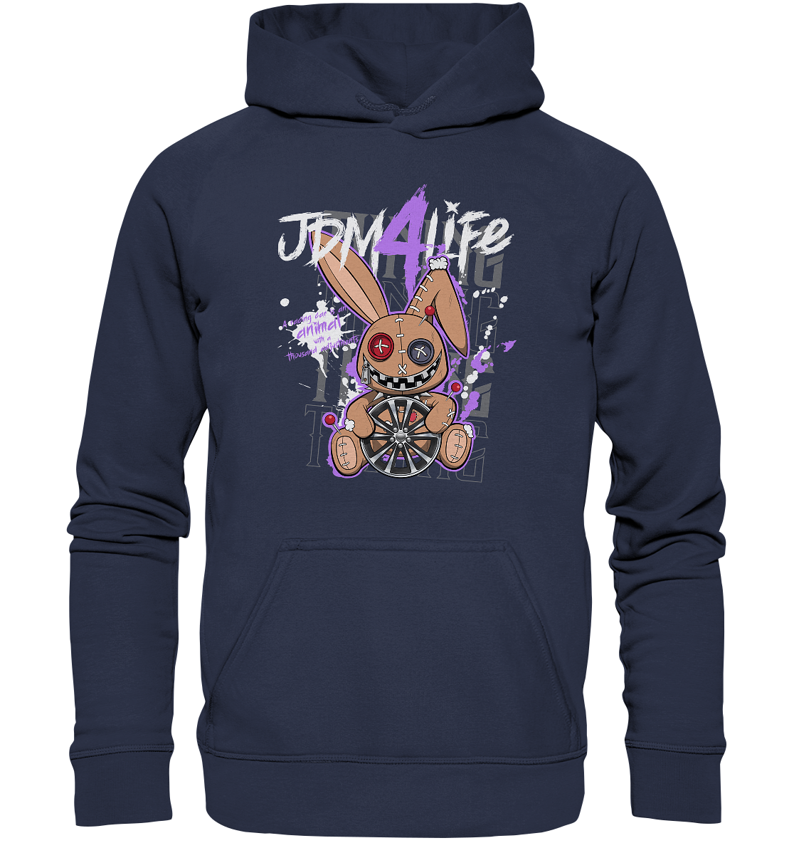 JDM4-Life "Rim" Bunny - Kids Premium Hoodie