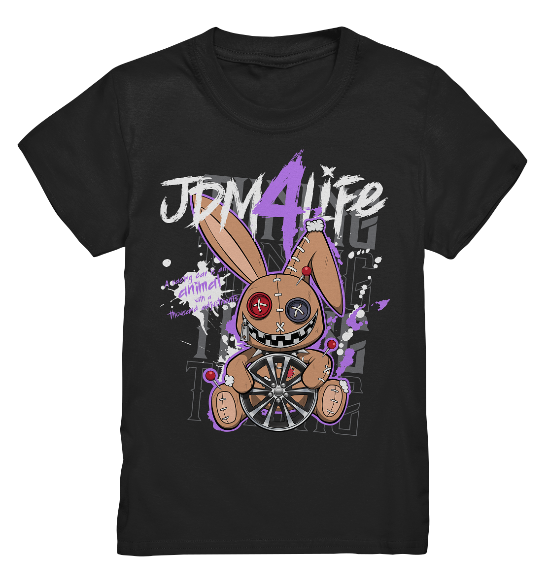 JDM4-Life "Rim" Bunny - Kids Premium Shirt