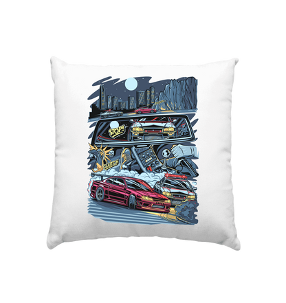 JDM4-Life Comic Pursuit - Kissen 40x40cm