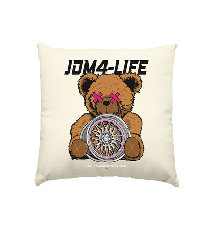 JDM4-Life "Rim" Teddy - Kissen natur 40x40cm