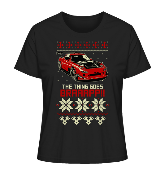 RX7 Ugly Christmas  - Ladies Organic Shirt