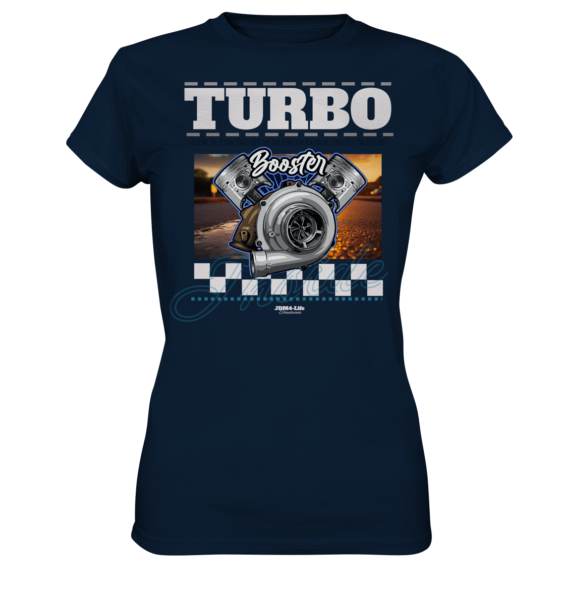 Turbo Booster  - Ladies Premium Shirt