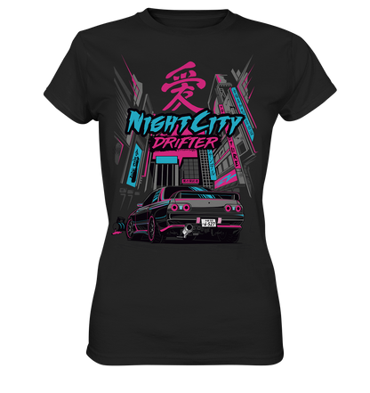 R-32 "Night City" - Ladies Premium Shirt