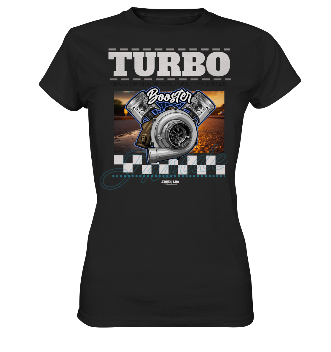 Turbo Booster  - Ladies Premium Shirt