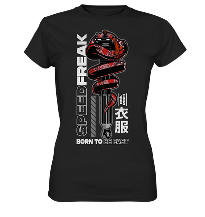 Coiled Static Snake - Ladies Premium Shirt