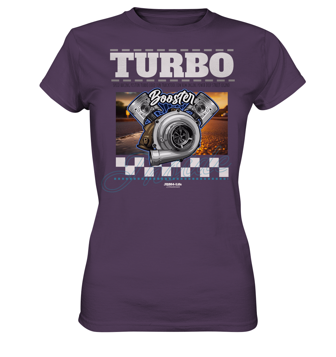 Turbo Booster  - Ladies Premium Shirt