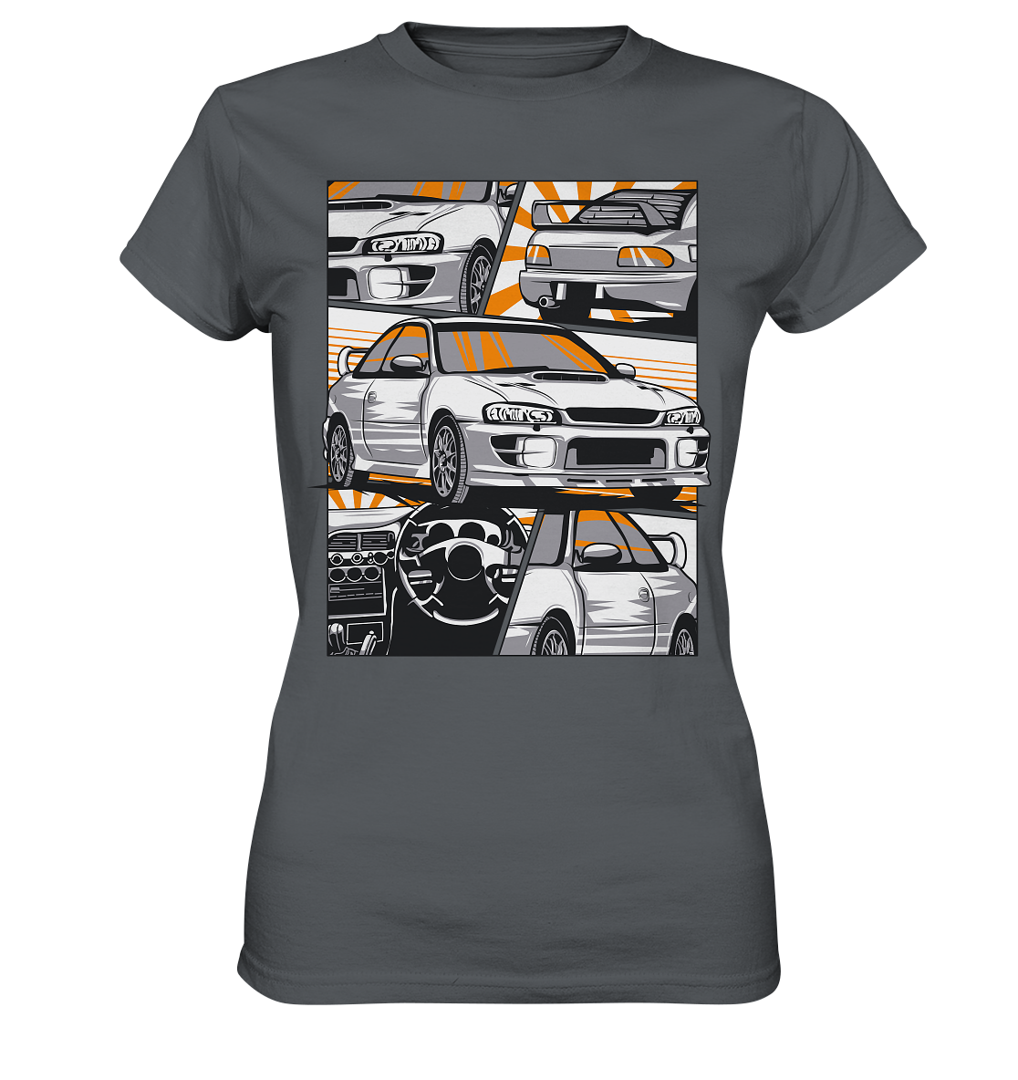 GC8 Comic Collage - Ladies Premium Shirt