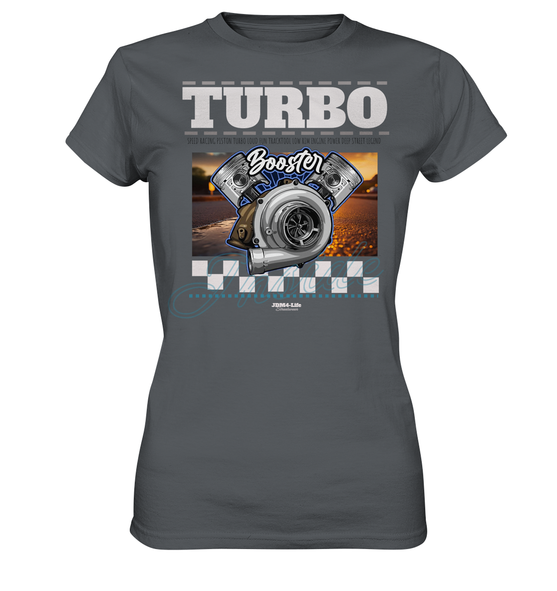 Turbo Booster  - Ladies Premium Shirt