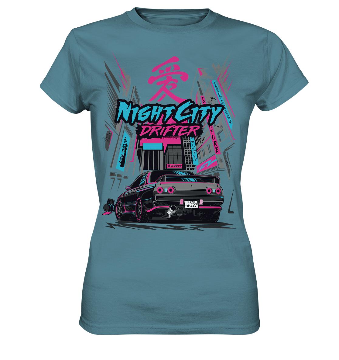 R-32 "Night City" - Ladies Premium Shirt