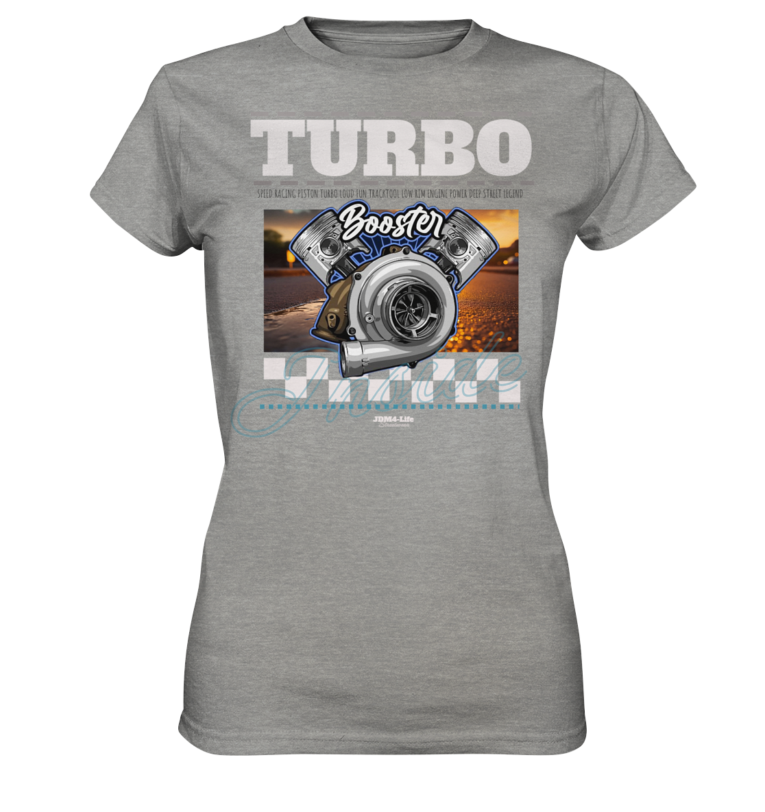 Turbo Booster  - Ladies Premium Shirt