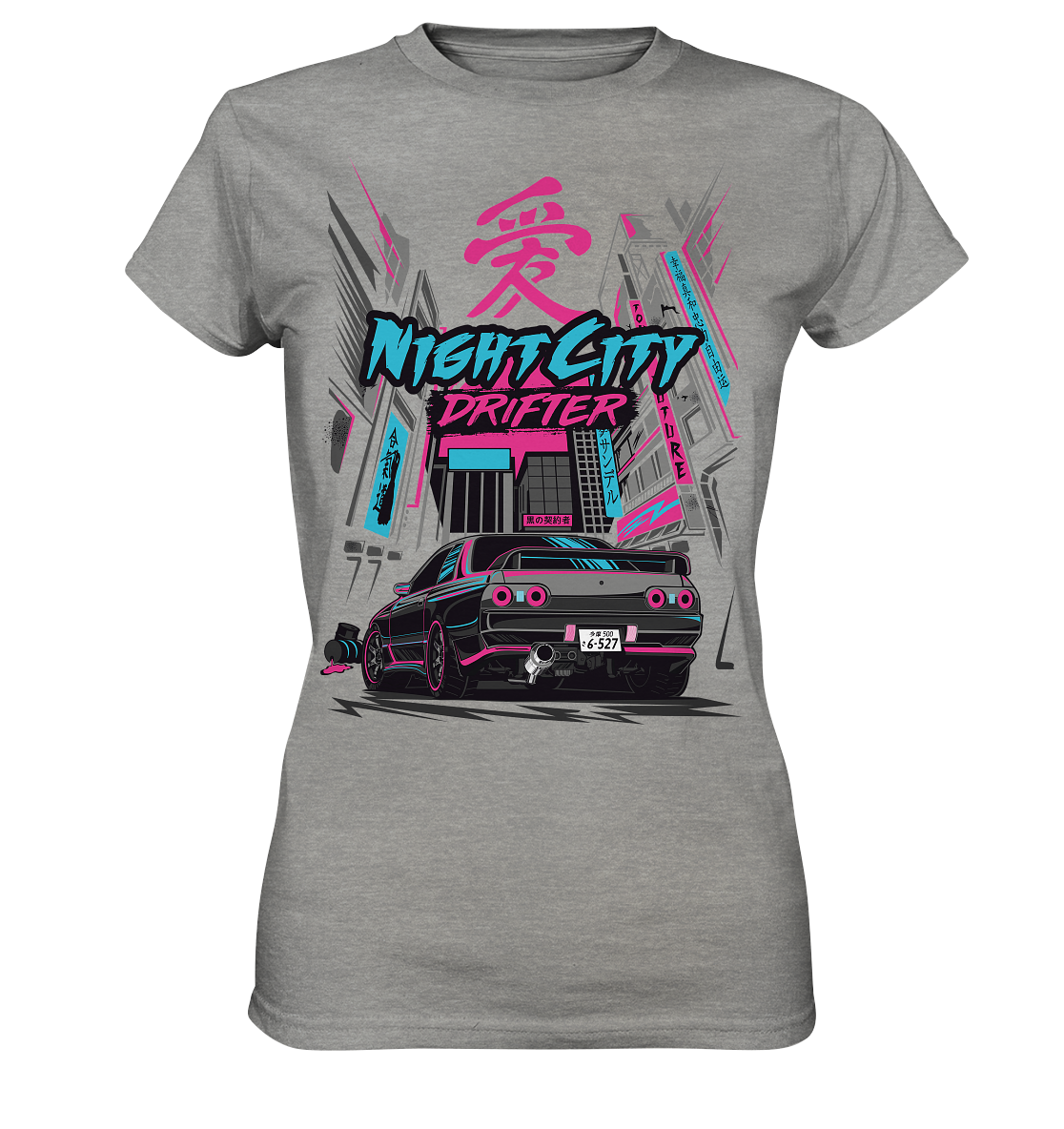 R-32 "Night City" - Ladies Premium Shirt