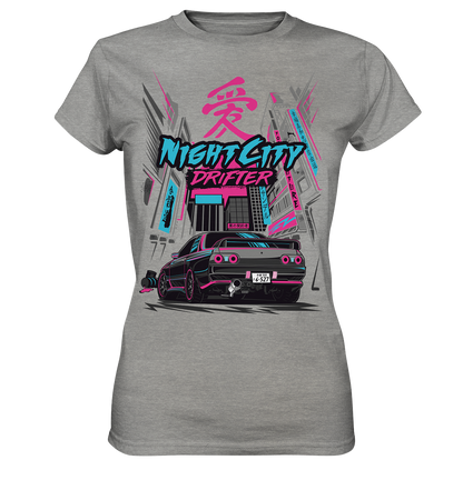 R-32 "Night City" - Ladies Premium Shirt